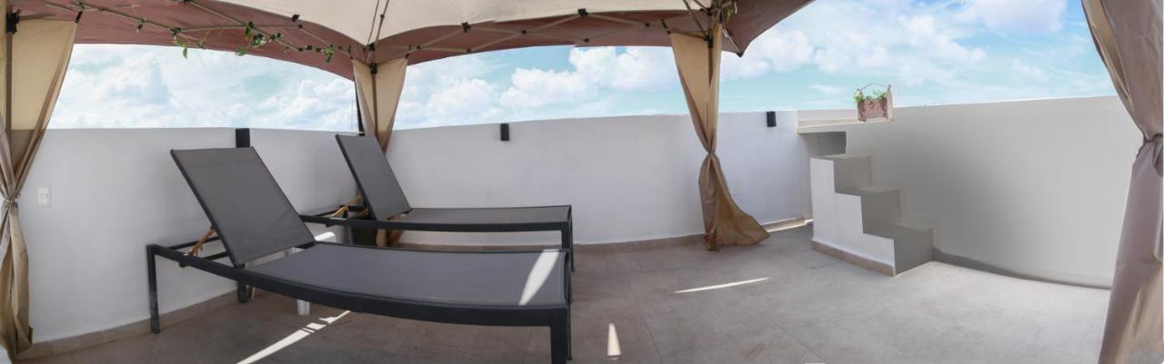 Cuarto Privado, Hamacas, Nuevo Jacuzzi Rooftop Cancún Eksteriør bilde